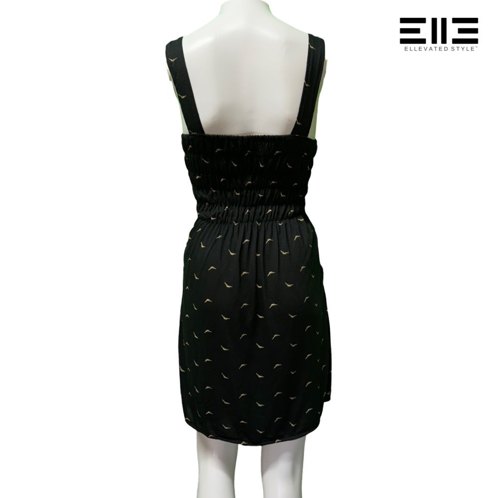 Sleeveless Fitted Sundress w/ pockets & Elastic Back