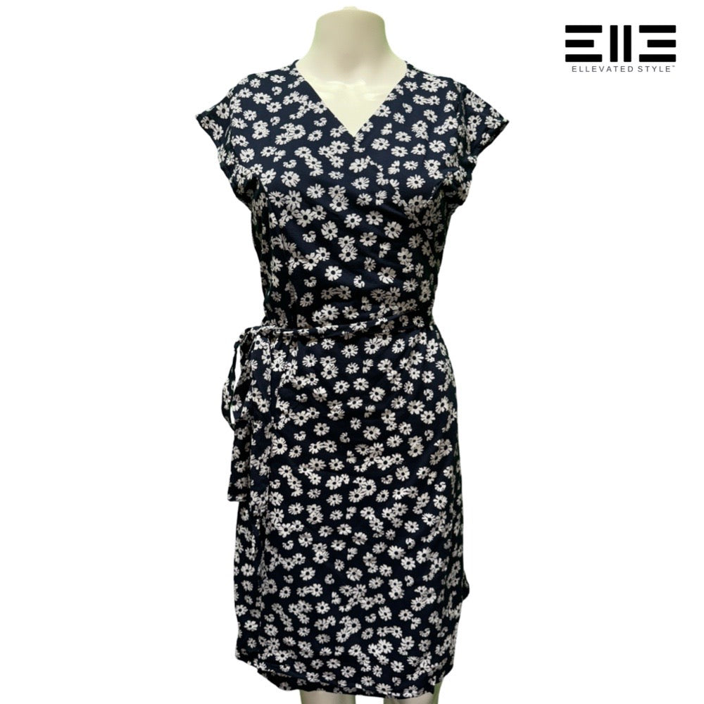 Wrap Style Fitted Sundress