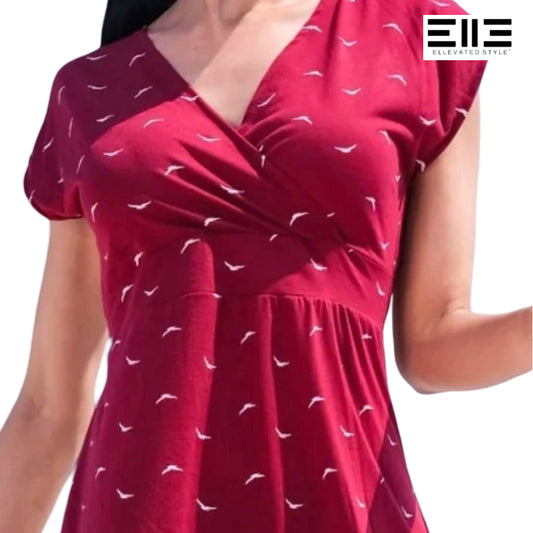 Crossover V-Neck Sundress