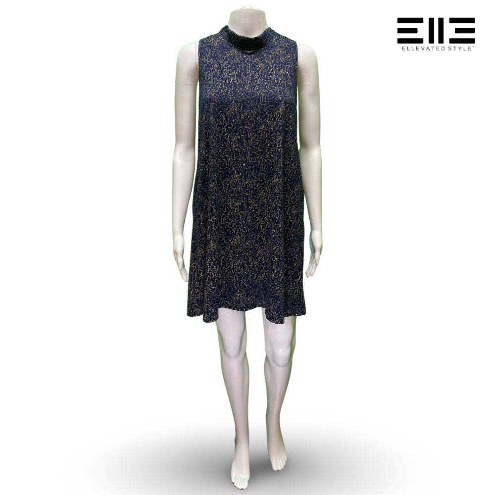 Fitted Sundress Tie-Neck with Pockets